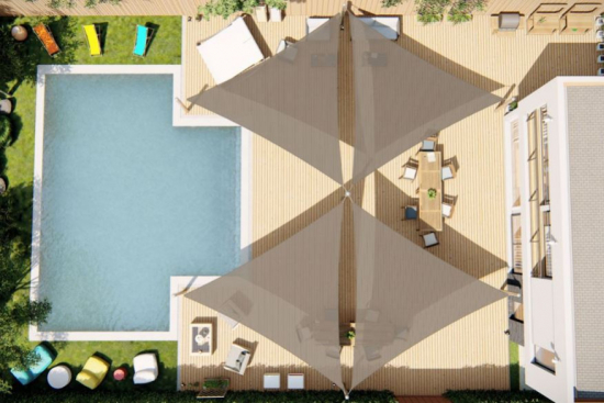 Comment prendre les dimensions des voiles d'ombrage SUNFLOWER ?