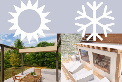 Pergola, véranda, patio : isolation hiver, fraîcheur été